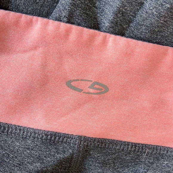 Champion Reversible Leggings 3/4 Length Gray Small - Picture 11 of 13